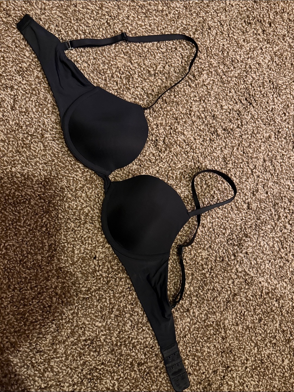 GAP Black Smooth T-Shirt Bra